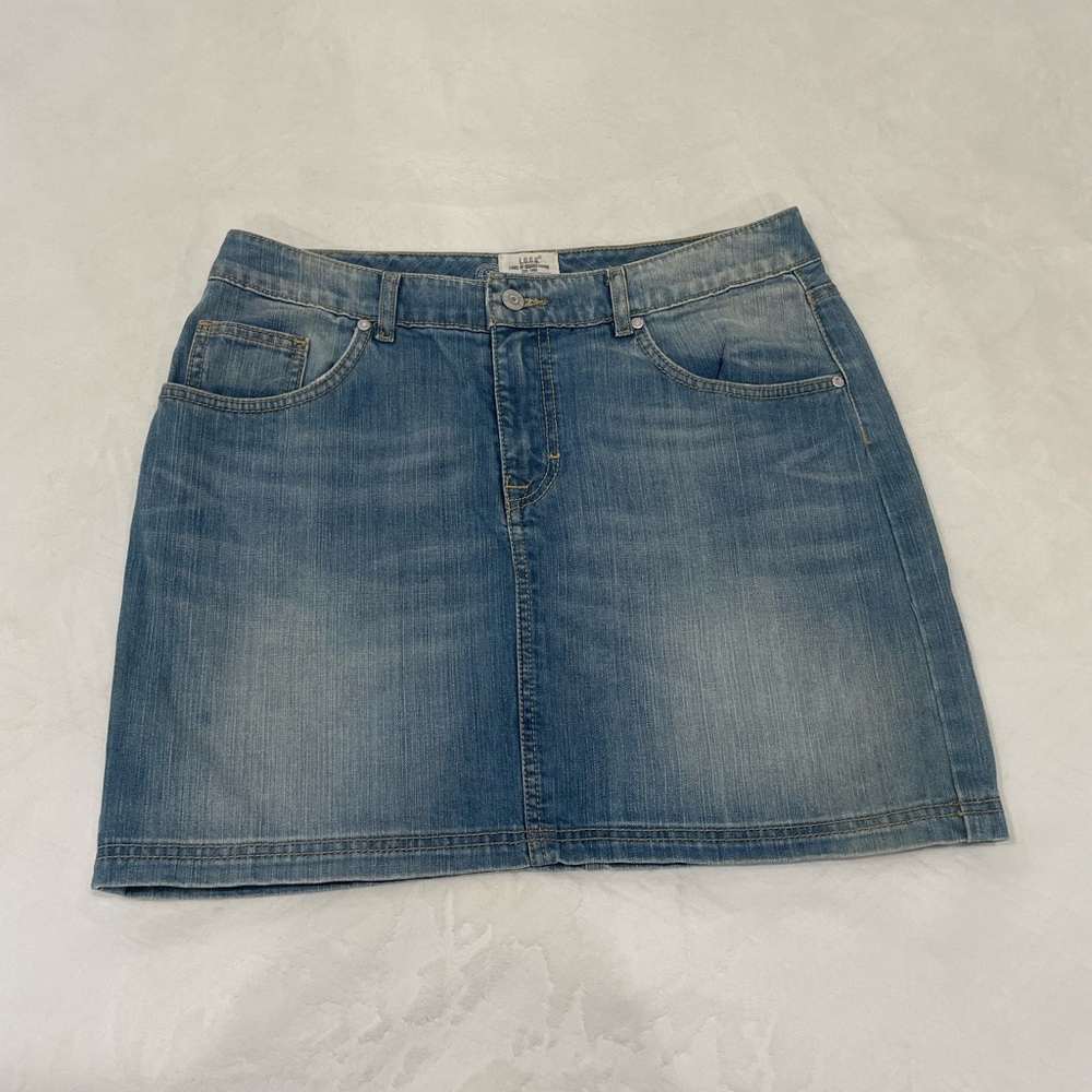 L.O.G.G by H&M Denim Blue Skirt